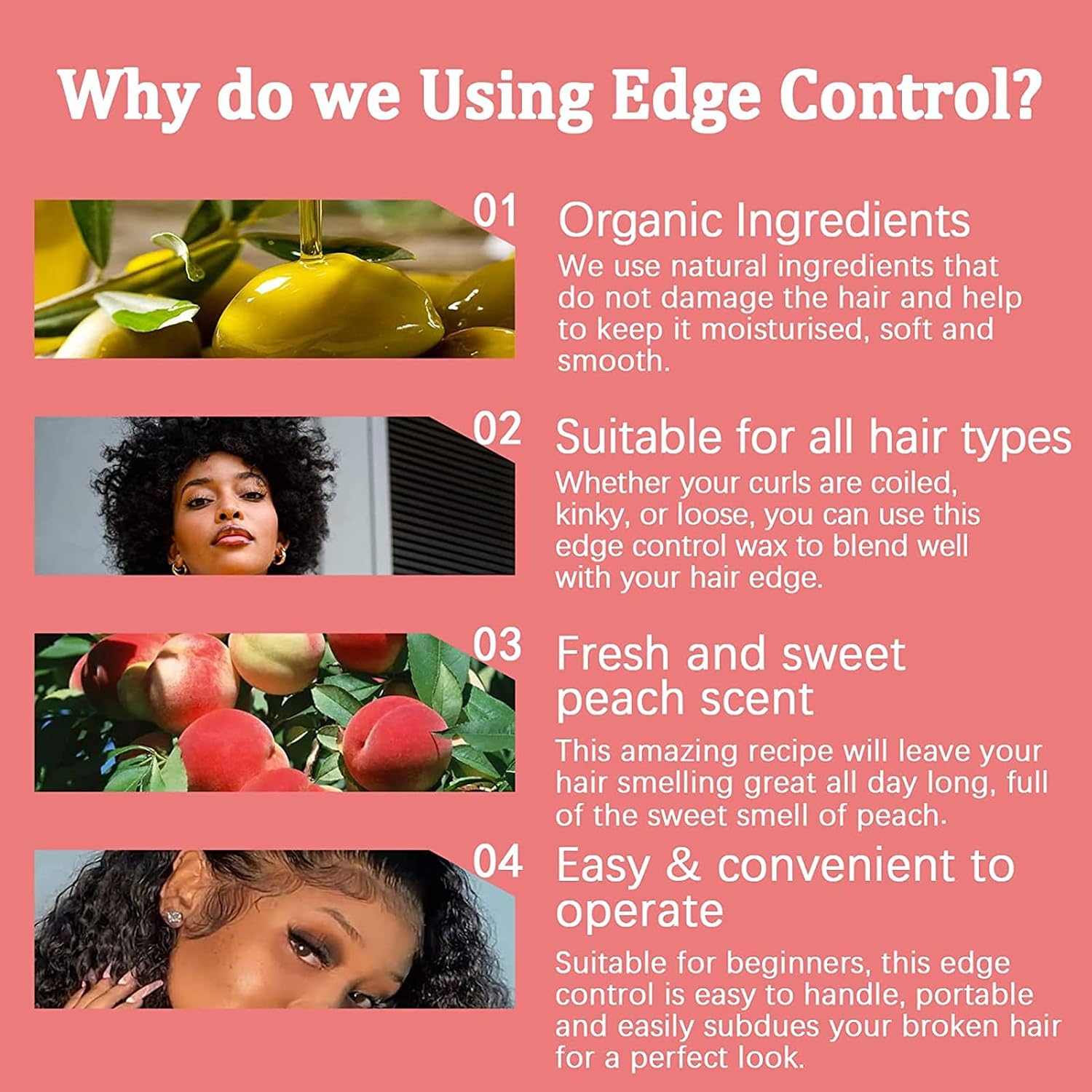 Edge Control Wax – 6 pcs