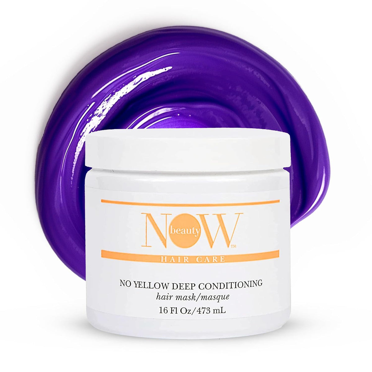NOW BEAUTY Deep Conditioning Purple Mask – 16 oz