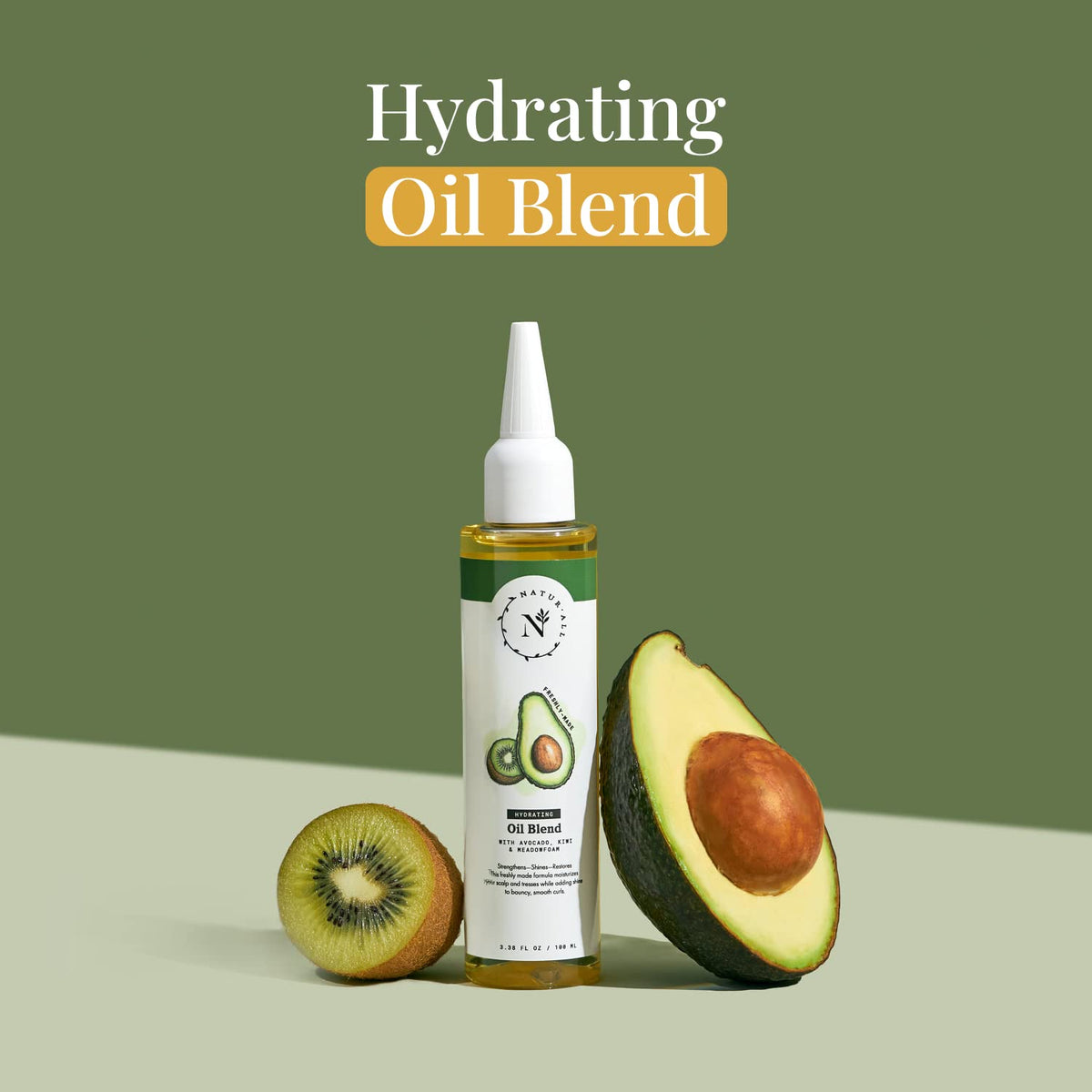 NaturAll Hydrating Hair Oil Blend – 3.38 fl oz
